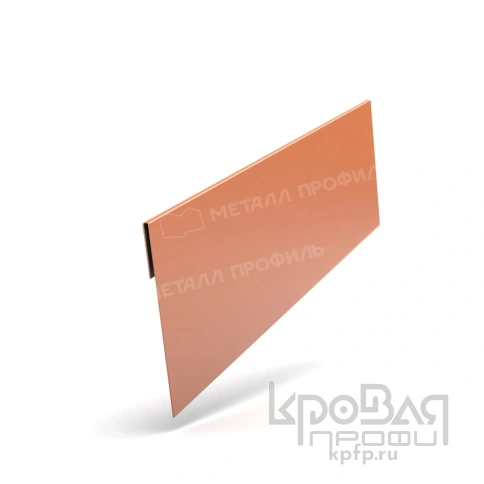 Планка завершающая 65х3000 NormanMP  (ПЭ-01-8004-0.5) фото 1