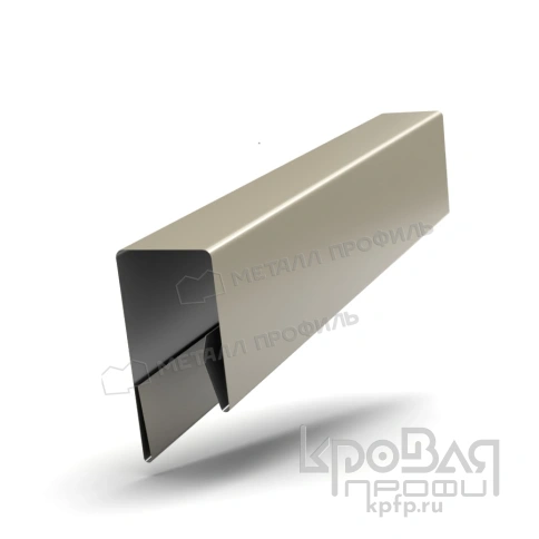 Планка П-образная 13х27х2000 NormanMP (ПЭ-01-1015-0.5) фото 1