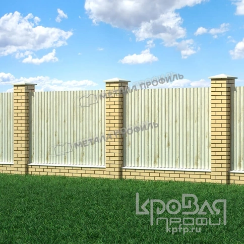 Профилированный лист С-21х1000-B (ECOSTEEL_MA-01-Беленый Дуб-0,5) фото 3