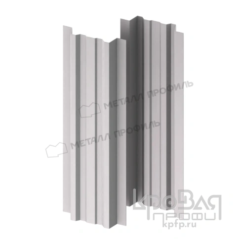 Штакетник металлический МП LАNE-T 16,5х99 (ПЭ-01-9006-0.45) фото 2