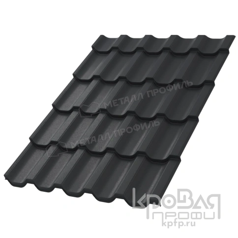 Металлочерепица МП Трамонтана-M (PureTech_Mat-20-7024-0.5) фото 2