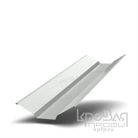 Планка ендовы верхняя 76х76х2000 (ПЭ-01-9003-0.5) фото 1