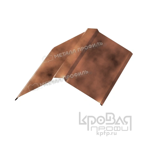 Планка конька плоского 190х190х2000 (КЛМА-02-Anticato-0.5) фото 1