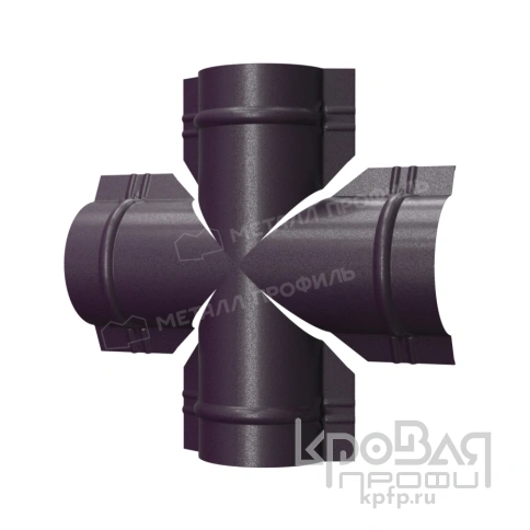 Четверник для круглого конька R110 (VALORI-20-Violet-0.5) фото 1