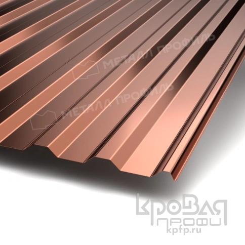 Профилированный лист МП-20х1100-R (PURMAN-20-Argillite-0,5) фото 1