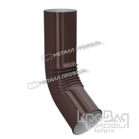 Колено сливное D150 (ПЭ-01-8017-0.5) фото 1