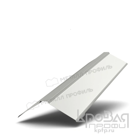 Планка конька плоского 190х190х2000 NormanMP (ПЭ-01-9002-0.5) фото 1