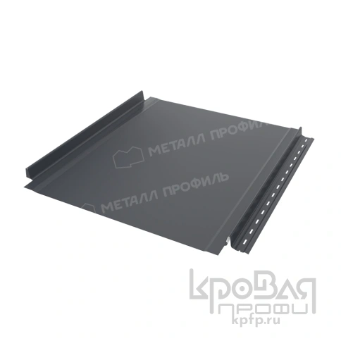 Фальцевая панель Металл Профиль FASTCLICK NormanMP (ПЭ-01-7024-0.5) фото 1