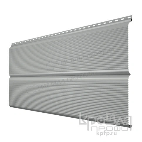 Сайдинг Lбрус-XL-В-14х335 (ПЭ-01-9006-0.45) фото 2