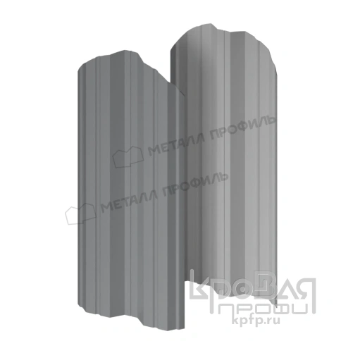 Штакетник металлический МП М-111-О (ПЭ-01-7004-0.4) фото 1