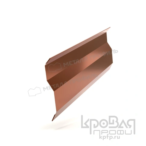 Планка примыкания в накладку 77х2000 (PURMAN-20-Argillite-0.5) фото 1