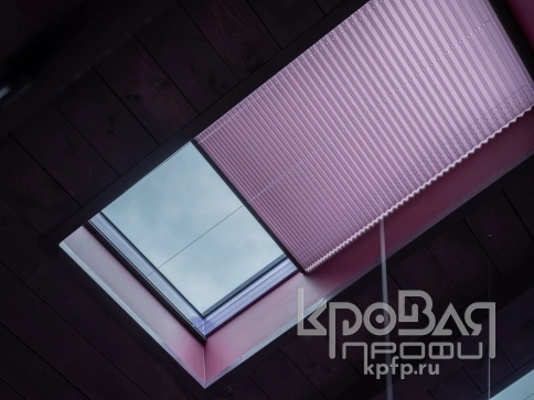 Шторы-плиссе для мансардных окон 100*200 фото 2