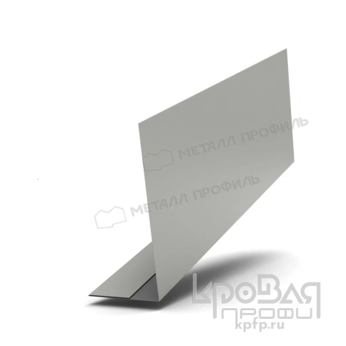 Планка карнизного свеса 250х50х2000 (PURMAN-20-9010-0.5) фото 1