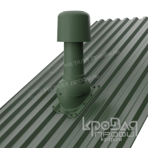 Выход вентиляции изолированный MAXI TURBO 125/160 С-21 (зеленый) фото 2