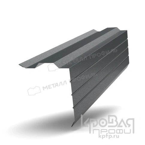 Планка торцевая 90х115х2000 (VikingMP-01-7016-0.45) фото 1