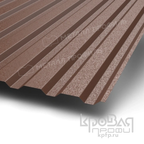 Профилированный лист МП-20х1100-A (VALORI-20-Brown-0,5) фото 1