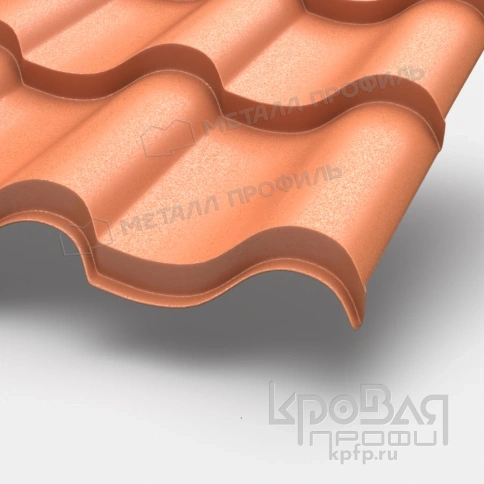 Металлочерепица МП Монтерроса-ML (VikingMP E-20-8004-0.5) фото 1