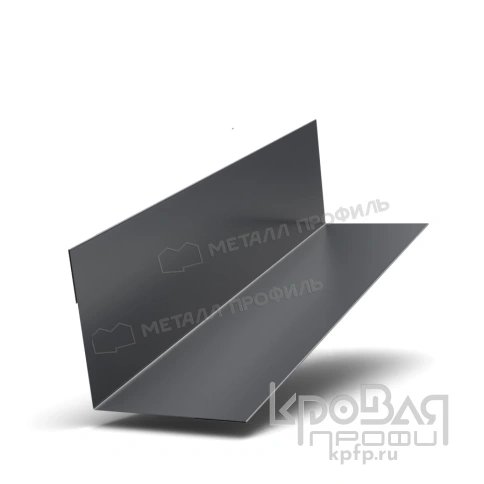 Планка угла внутреннего 115х115х2000 (PURMAN-20-7024-0.5) фото 1