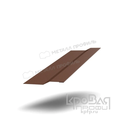 Планка крепежная FASTCLICK 7х30х2000 (VALORI-20-Brown-0.5) фото 1