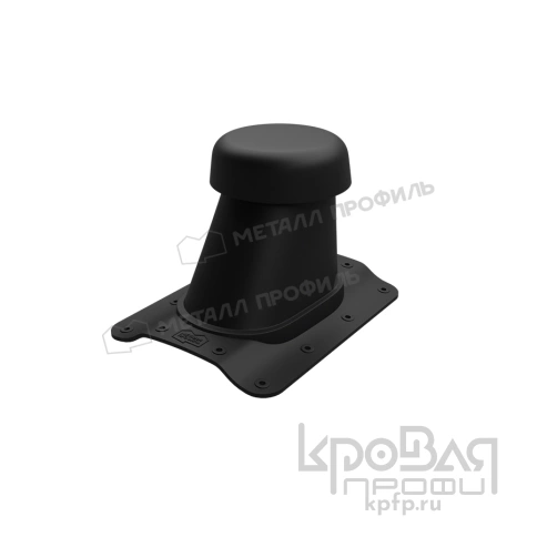 Выход вентиляции универсальный Монтекристо (черный) фото 1