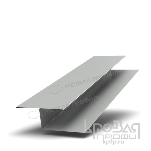 Планка стыковочная универсальная 50х18х2000 NormanMP (ПЭ-01-9003-0.5) фото 1