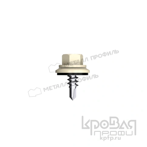 Саморез 4,8х19 ROOFRetail RAL1015 (светлая слоновая кость) фото 1