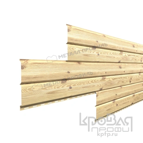 Сайдинг МЕТАЛЛ ПРОФИЛЬ Lбрус-15х240 (ECOSTEEL_T-12-Орех-0.45) фото 1