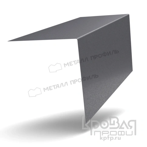 Планка откоса FASTCLICK 150х267х3000 (VALORI-20-Grey-0.5) фото 1