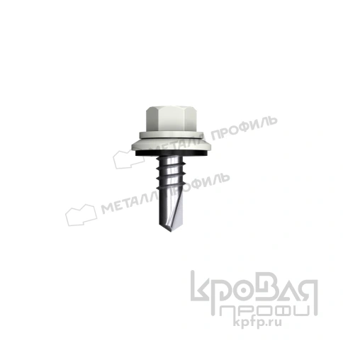 Саморез 5,5х19 ROOFRetail RAL9002 (серо-белый) фото 1