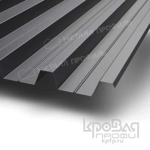 Профилированный лист Н-60х845-A (PURMAN-20-7024-0,5) фото 1