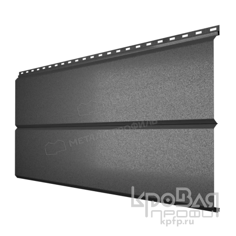 Сайдинг Lбрус-XL-14х335 (VALORI-20-DarkGrey-0.5) фото 1