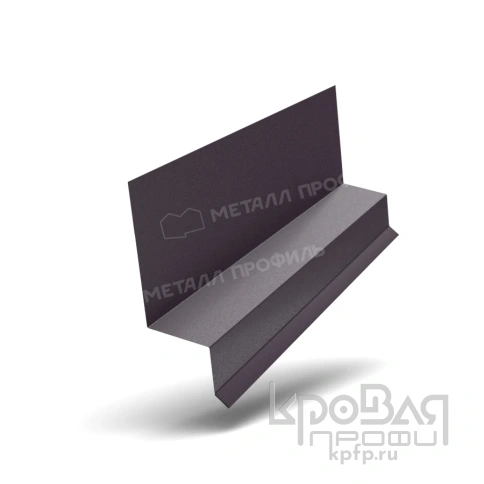 Планка отлива верхнего FASTCLICK 35х25х3000 (VALORI-20-Violet-0.5) фото 1