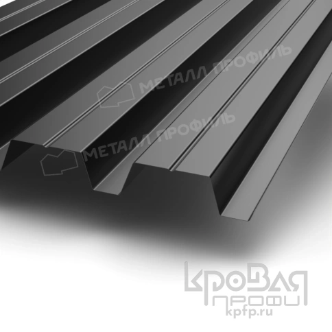 Профилированный лист Н-60х845-B (PURMAN-20-9005-0,5) фото 1