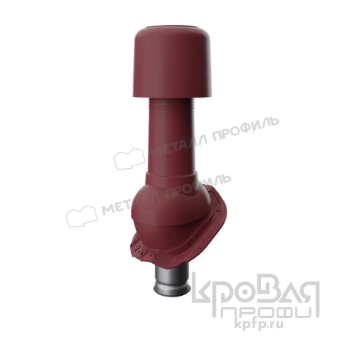 Выход вентиляции изолированный MAXI TURBO 125/160 НС-35 (красный) фото 1