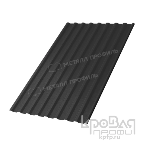 Профилированный лист МП-20х1100-R (VALORI-20-DarkGrey-0,5) фото 2