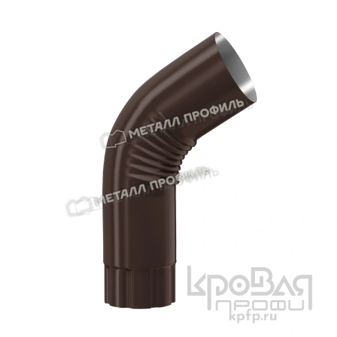 Колено трубы D150 (ПЭ-01-8017-0.5) фото 1