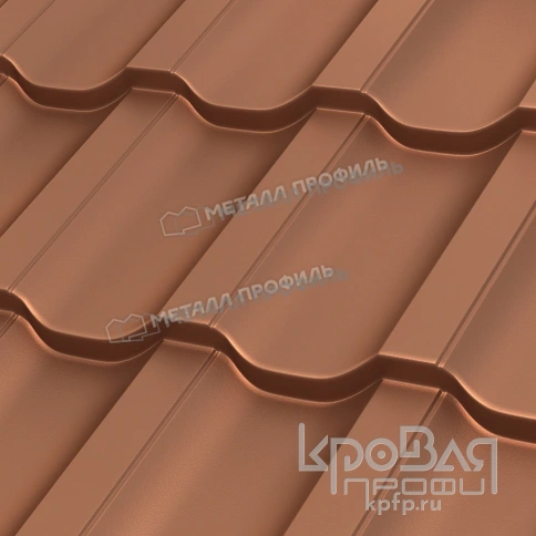 Металлочерепица МП Трамонтана-XL (PURMAN-20-Argillite-0.5) фото 3