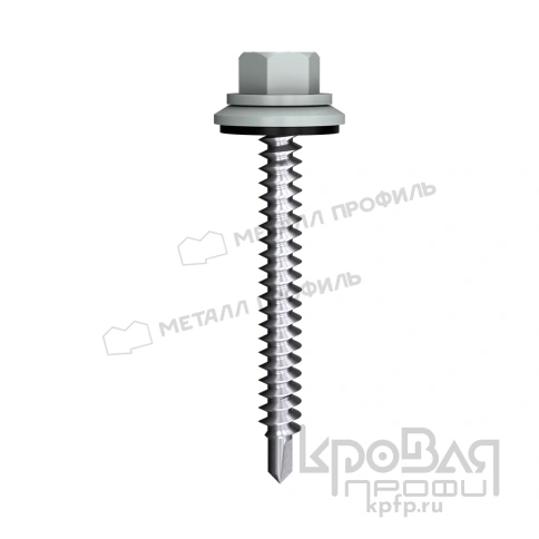 Саморез 4,8х70 ROOFRetail RAL7005 (мышиный) фото 1