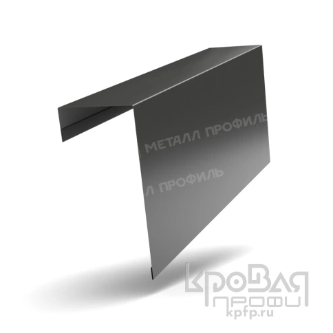 Планка торцевая фасадная FASTCLICK 139х65х3000 (PURETAN-20-RR23-0.5) фото 1