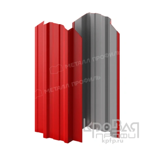 Штакетник металлический МП TRAPEZE-O 16,5х118 NormanMP (ПЭ-01-3020-0.5) фото 2