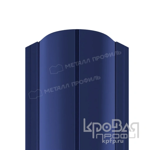 Штакетник металлический МП ELLIPSE-O 19х126 (PURMAN-20-Citrine-0.5) фото 1