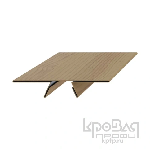 Планка угла внутреннего сборная верхняя Woodstock 58х23х3000 (ECOSTEEL_MA-01-Сосна-0.5) фото 1