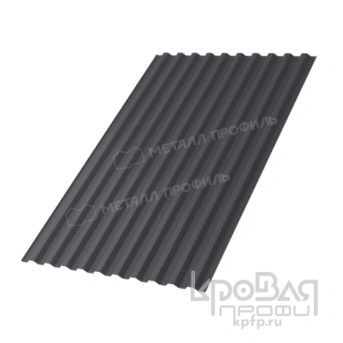 Профилированный лист С-21х1000-B (VALORI-20-Grey-0,5) фото 2