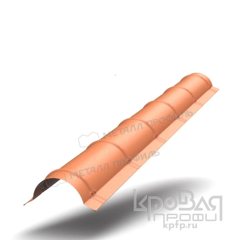 Планка конька круглого R110х2000 (VikingMP E-20-8004-0.5) фото 1