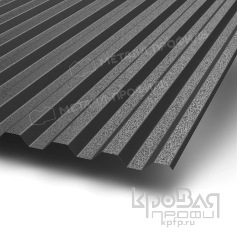 Профилированный лист С-21х1000-A (VALORI-20-DarkGrey-0,5) фото 1