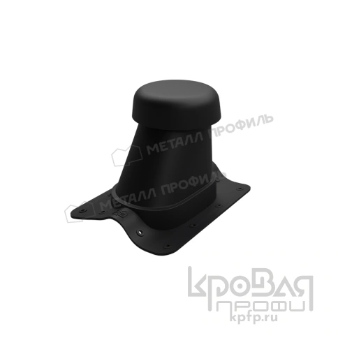 Выход вентиляции универсальный Ламонтерра (черный) фото 1