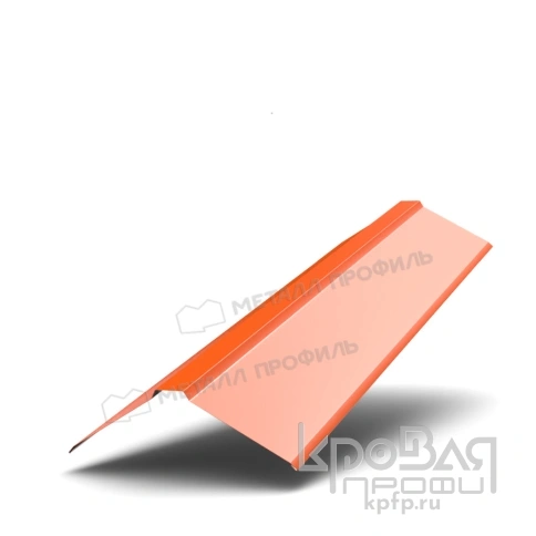 Планка конька плоского 120х120х2000 NormanMP (ПЭ-01-2004-0.5) фото 1