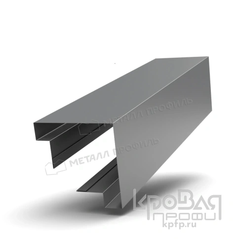 Планка угла наружного сборная верхняя 3D Woodstock 83х30х3000 NormanMP (ПЭ-01-7004-0.5) фото 1