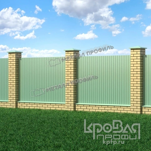 Профилированный лист МП-10х1100-A (PURMAN-20-Tourmalin-0,5) фото 4