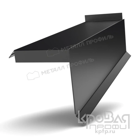 Планка сегментная торцевая правая 350 мм (PURMAN-20-9005-0.5) фото 1